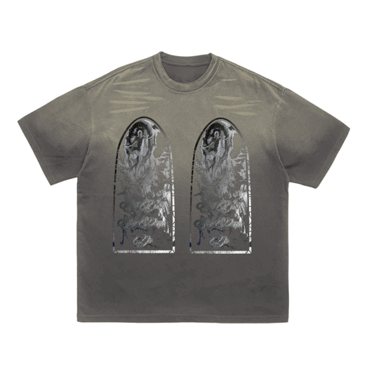 "Nuke" Brown Shirt & Shorts Set